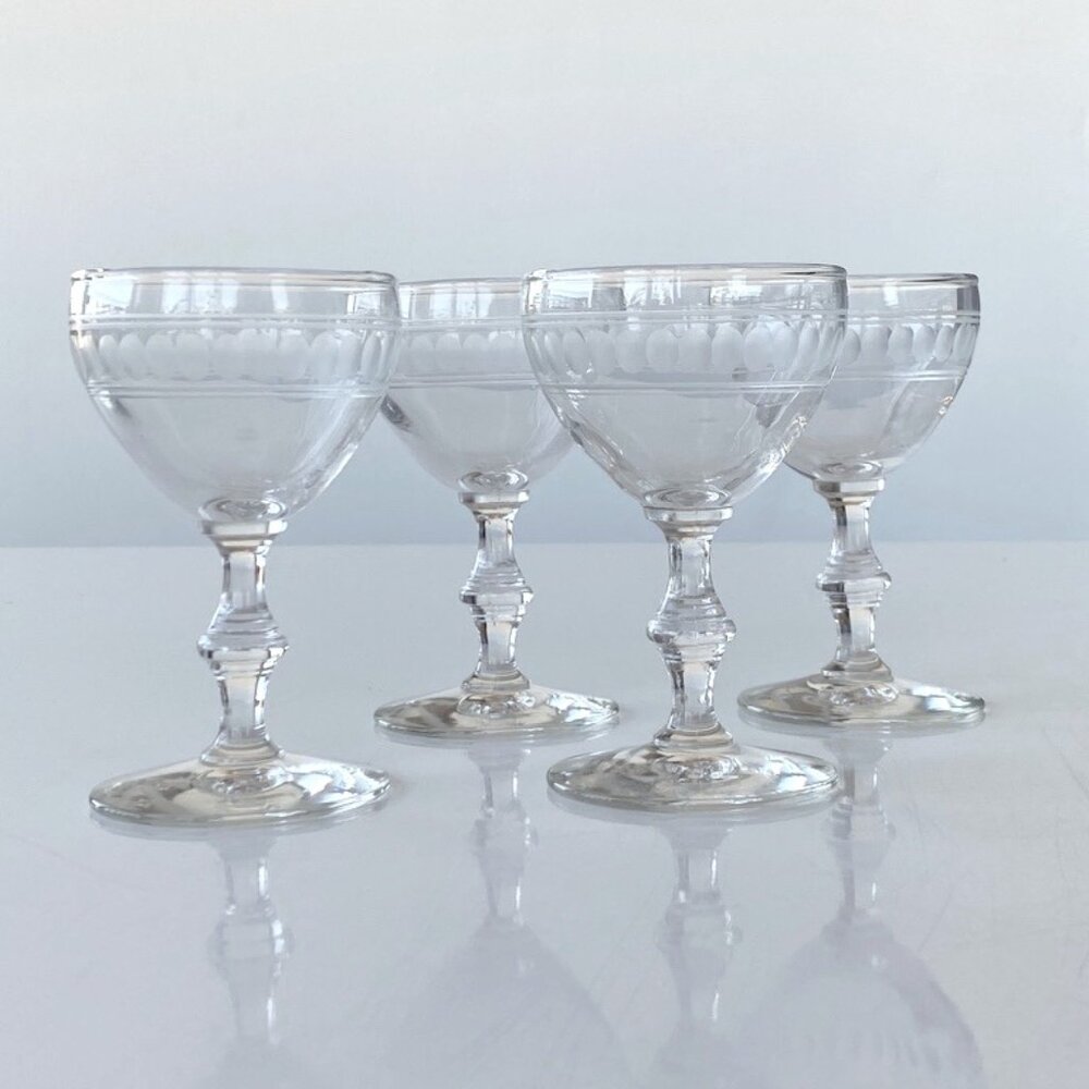 Baluster Cordial Cocktail Glasses (set of 4)